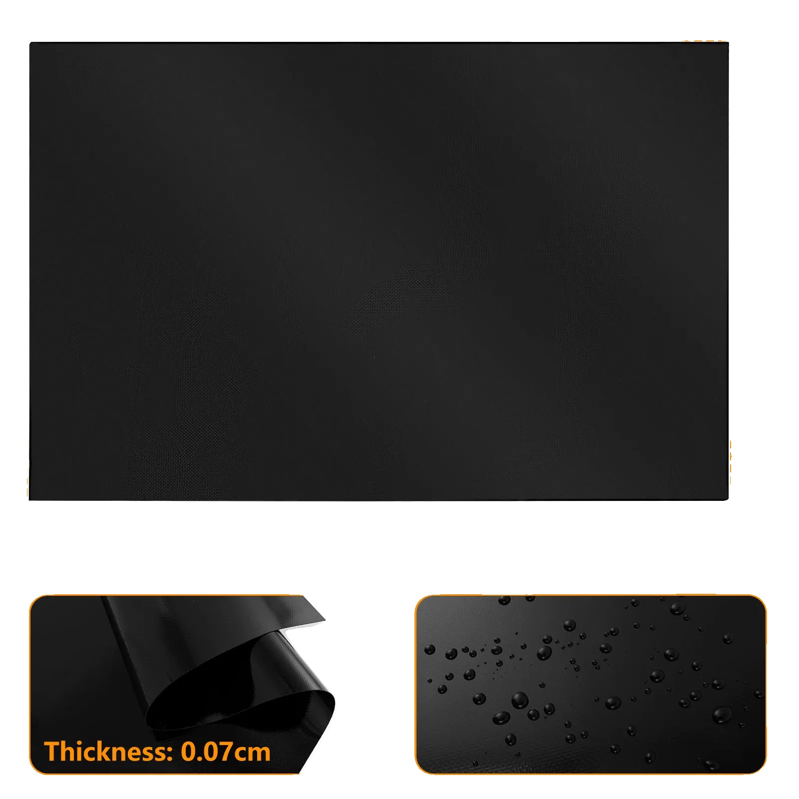 Kochfeldmatte, Langlebiger Schutz, Leicht Zu Reinigen, Stil A, 52x78cm-d, 1stück-d