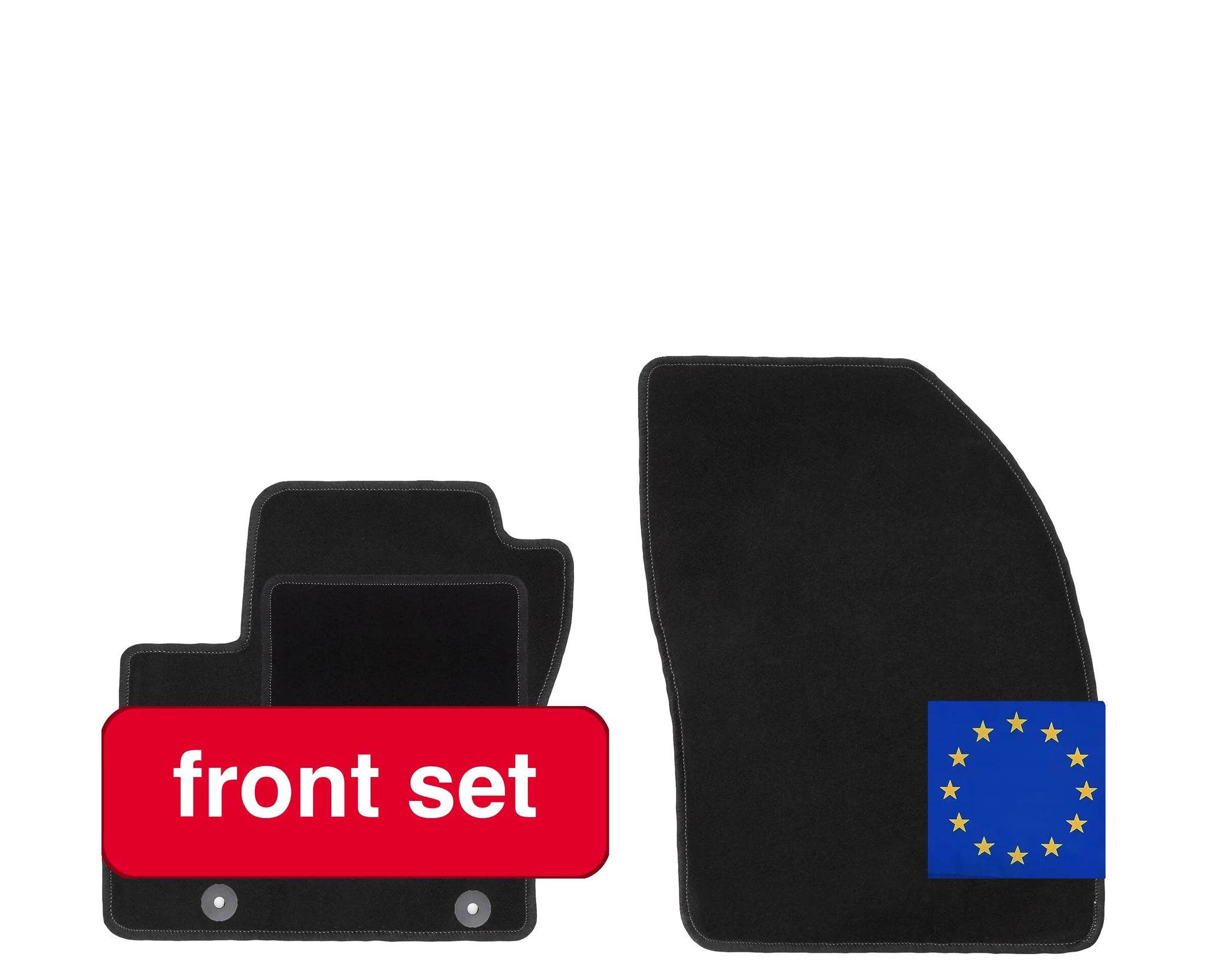 Autofußmatten, Synthetisches Faser-material, Vordermatten-design, Passend Für Ford Kuga Mk1 (2008-2011), Effektiver Schmutzschutz, Präzises
