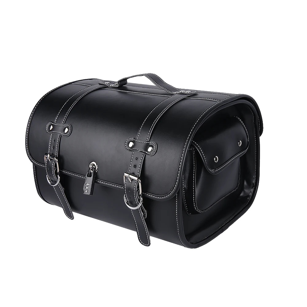 Motorrad-hecktasche, Wasserdicht, Multifunktionales Design, Schwarz