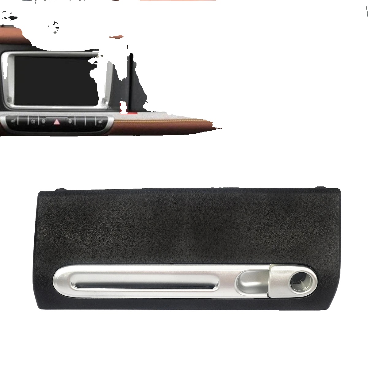 Handschuhfachdeckel, Abs-material, 38,5 Cm Länge, 13,8 Cm Breite, 7,8 Cm Höhe, Kompatibel Mit Smart Coupé & Cabrio 2007-2019