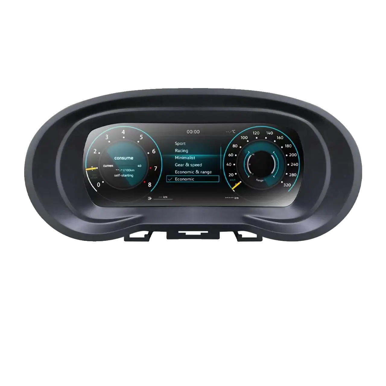 Dashboard Digital Cluster, 9 Zoll Led-display, Plug-and-play-installation, Für Vw Polo Mqb