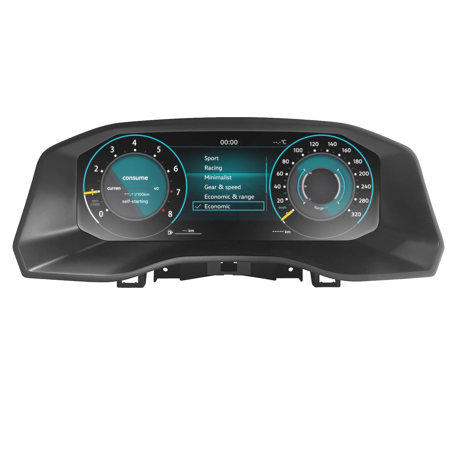 Dashboard Digital Cluster, 9 Zoll Led-display, Plug-and-play-installation, Für Vw Amarok 2017-2025