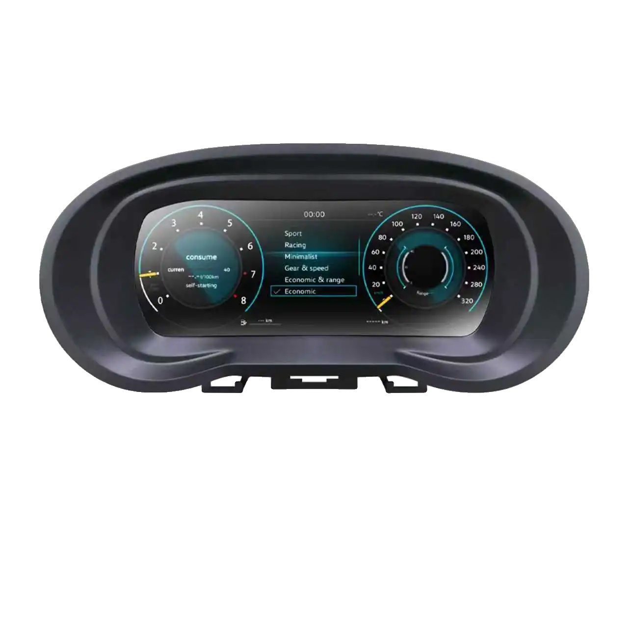 Dashboard Digital Cluster, 9 Zoll Led-display, Plug-and-play-installation, Für Vw Polo Pq