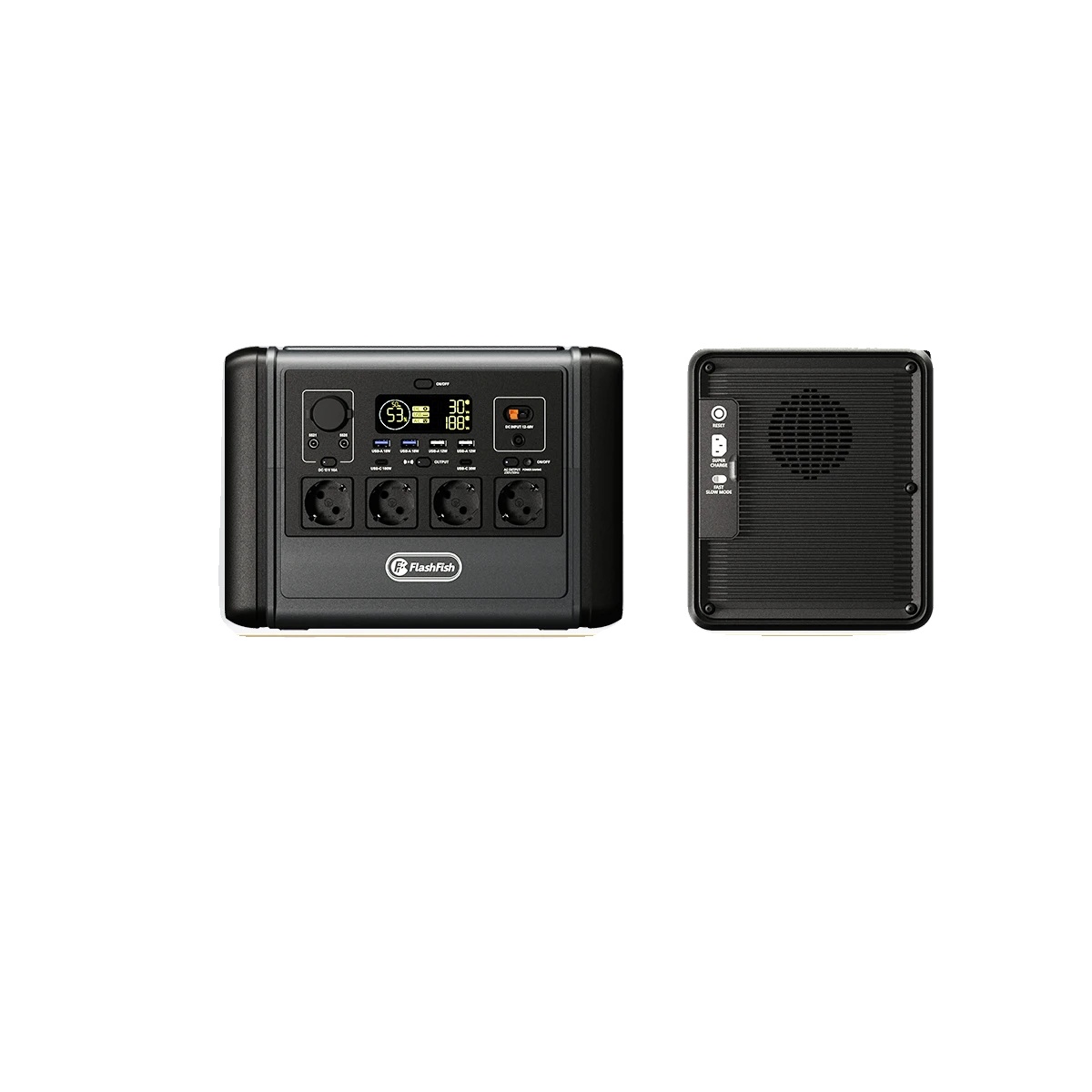Tragbare Powerstation, 768wh Kapazität, Mehrgeräte-ladung, T1200s