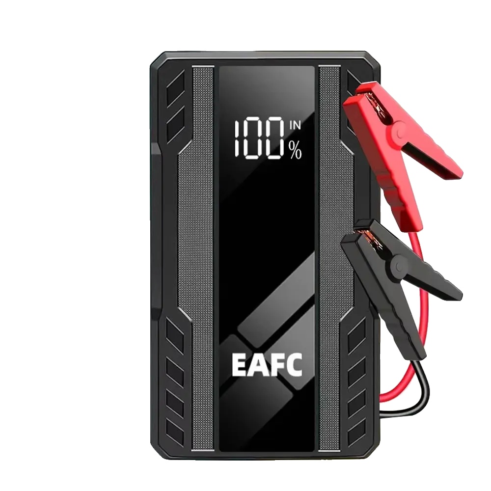 Starthilfe Für Autos, 6400 Mah Kapazität, 600 A Spitzenstrom, 4 Eingebaute Batterien, 90% Wirkungsgrad, Ce-zertifiziert