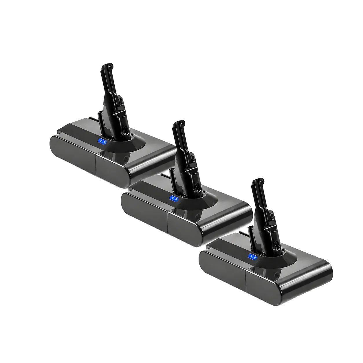 Akkutausch Für Staubsauger, 21,6v, 9800mah Kapazität, V8 9800mah -3pcs, 21.6v-a