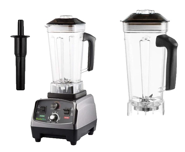 Hochleistungsmixer, 2l Kapazität, Langlebiges Design, Mit Zusätzlichem 2l-behälter, Eu-stecker