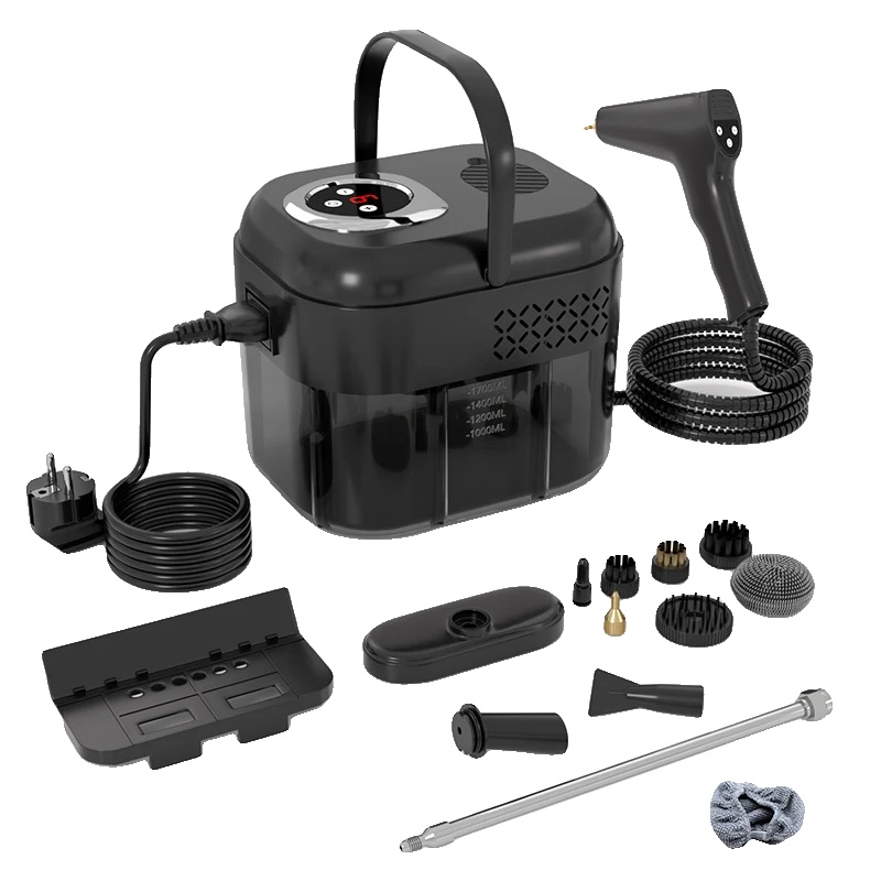 Dampfreiniger, Hochtemperaturdampf, Einstellbare Stufen, Schwarz, 220v-240v Eu Stecker-a