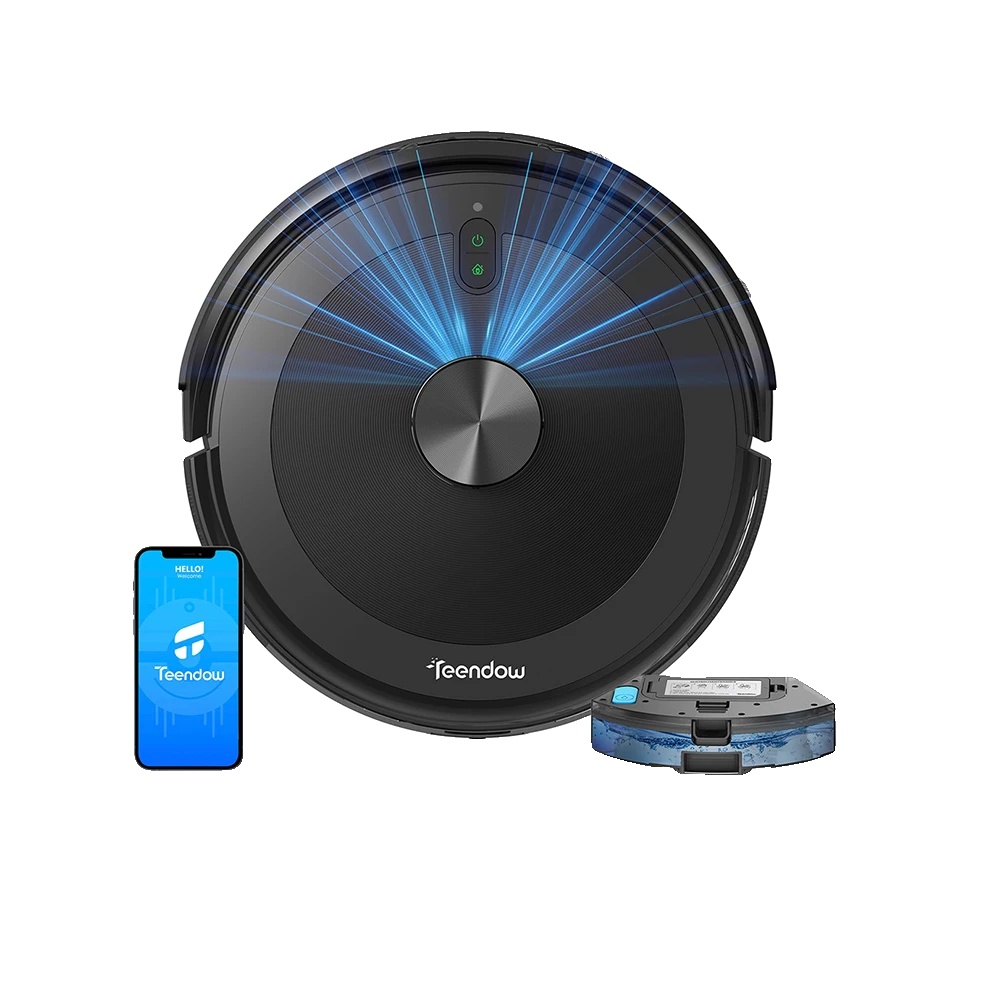 Robotersauger, 5000pa Saugkraft, Intelligente Navigation, Teendow D10s, Eu
