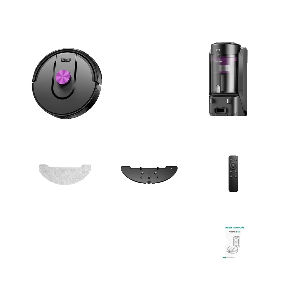 Robotersauger, 10000pa Saugkraft, 360° Lidar-navigation, Vactidy W15