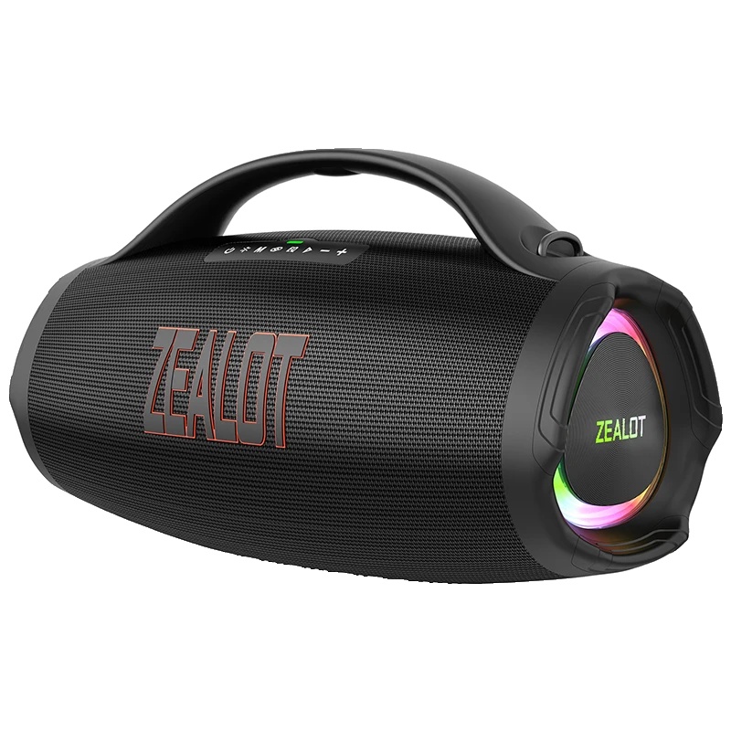 Tragbarer Bluetooth-lautsprecher, 160w Ausgang, Wasserdichtes Design, Schwarz, 3.5