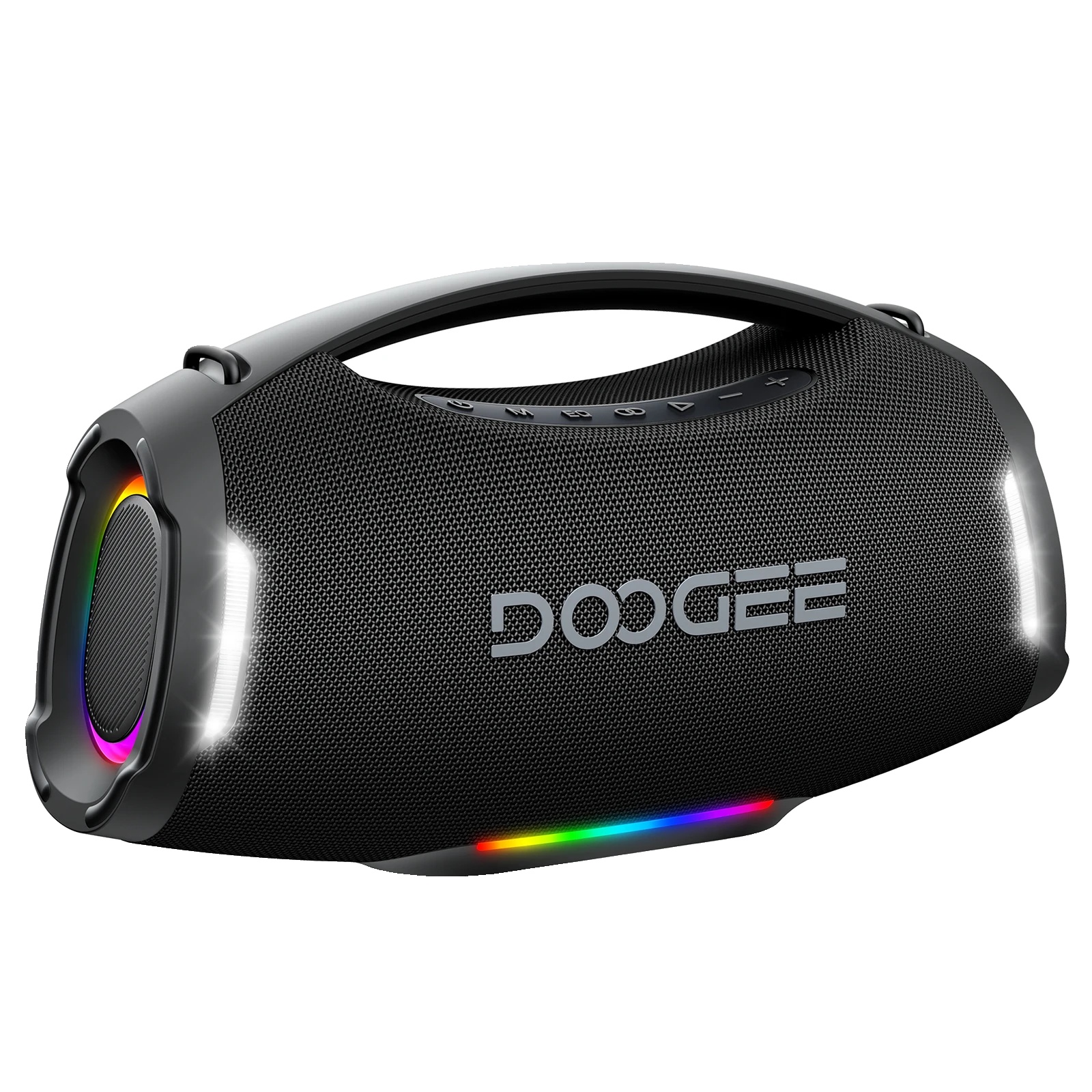 Kabelloser Lautsprecher, 250w Bassausgang, Beat-sync Rgb-lichtshow, Schwarz