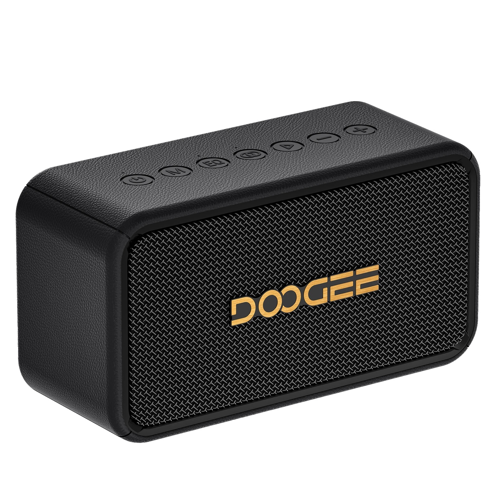 Tragbarer Bluetooth-lautsprecher, Wasserdicht, Kraftvoller Bass, Schwarz