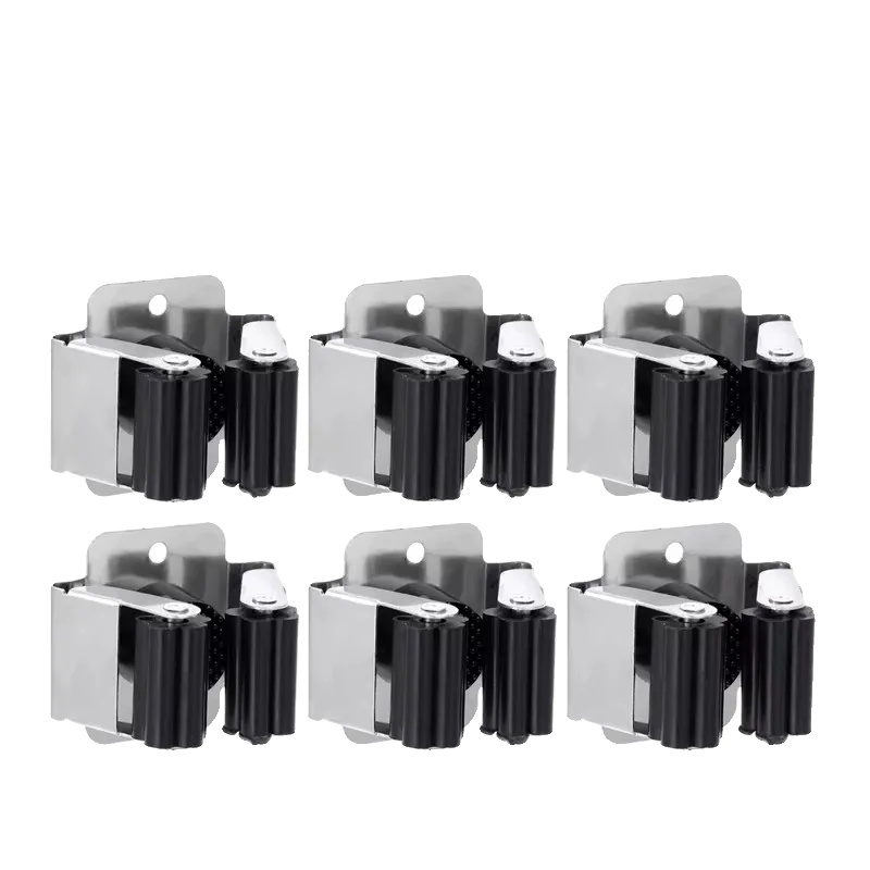 Werkzeuglagerregal, Wandmontage, Rostbeständig, Schwarz A, 4pcs-b