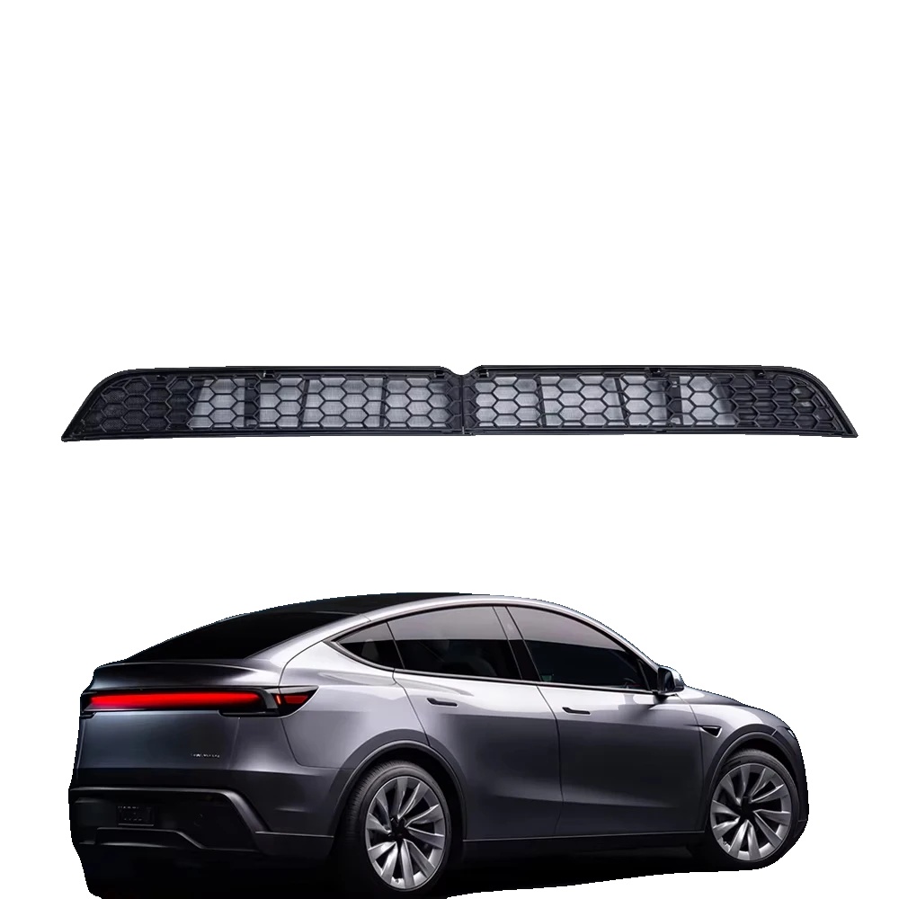 Grill-mesh-abdeckung, Premium-abs, Ungefähr 300g, Kompatibilität Für Tesla Model Y (2025–heute), Maßgeschneiderte Passform Für Die Untere Stoßstange,