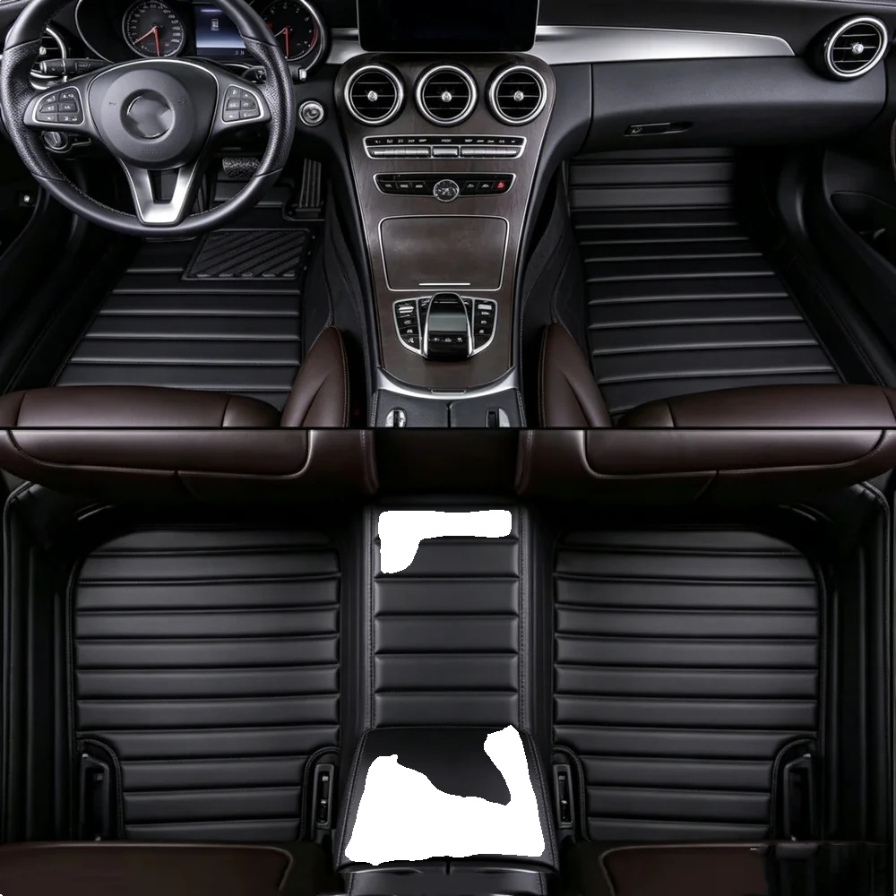 Auto Fußmatten, Vollumfassendes Design, Wasserdicht, 3 Stück Fußmatte35, Rechtslenker