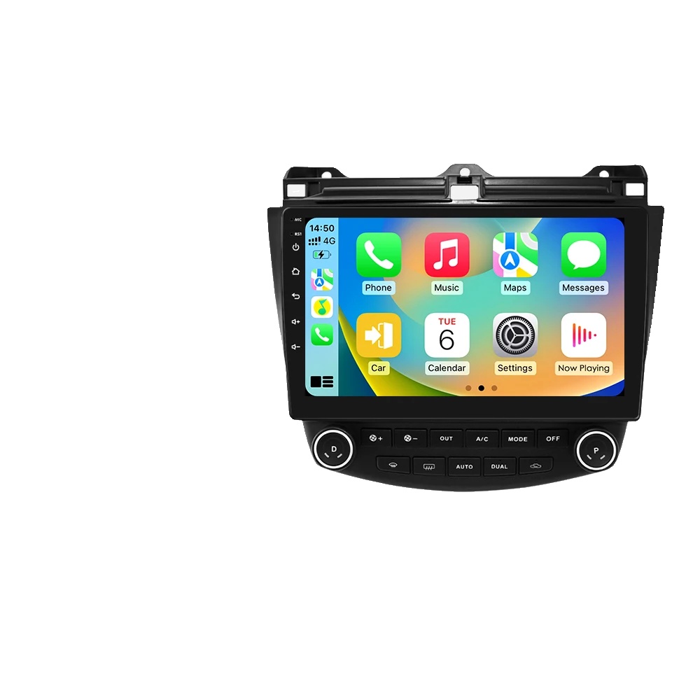 Carplay, Multimedia-system, Sprachsteuerungsfunktionen, Kompatibel Mit Honda Accord 7 2003-2007, P4cp(4core 4g 64g)