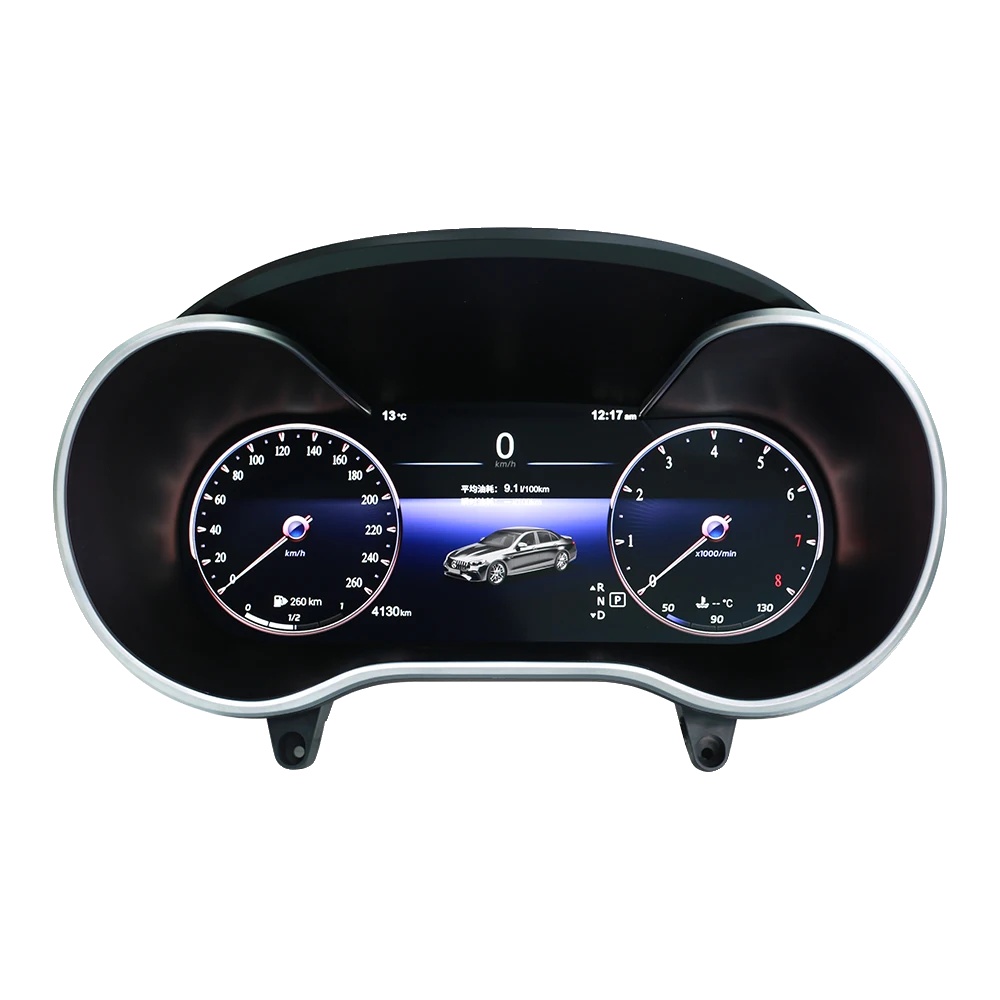 Digitales Instrumentencluster, 12,3 Zoll Display, Linux-betriebssystem, Für Mercedes Benz C200l C/glc W205/w253 2015-2019