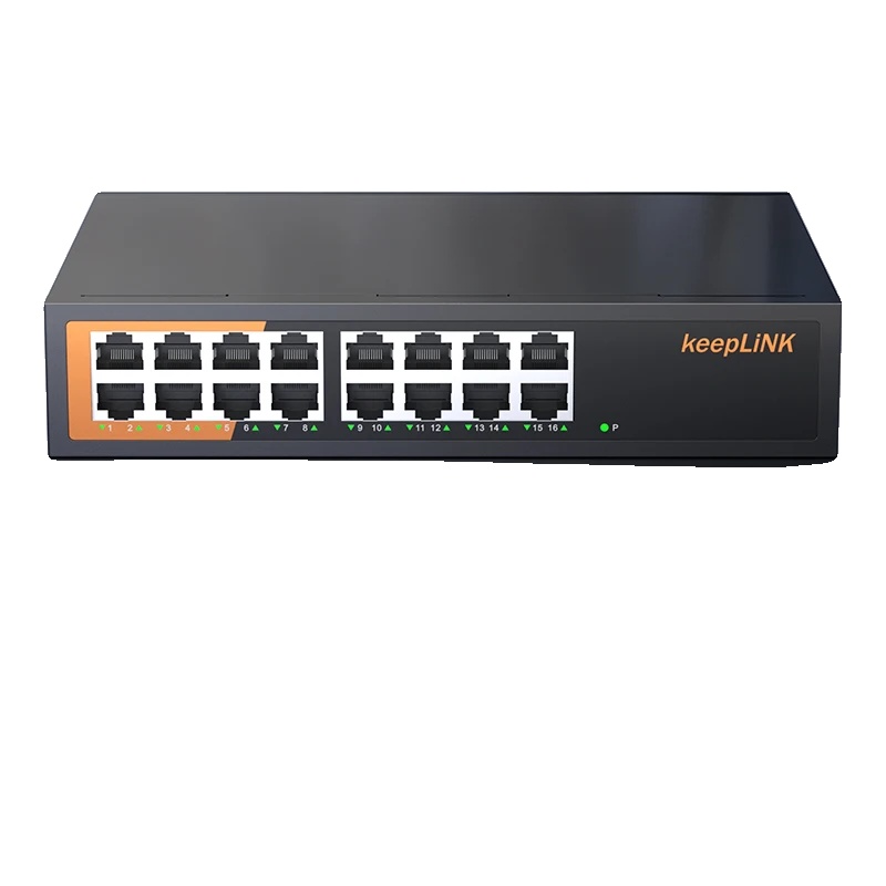 Gigabit Ethernet Switch, 16-port, Unmanaged, 16x1gbe Unmanaged