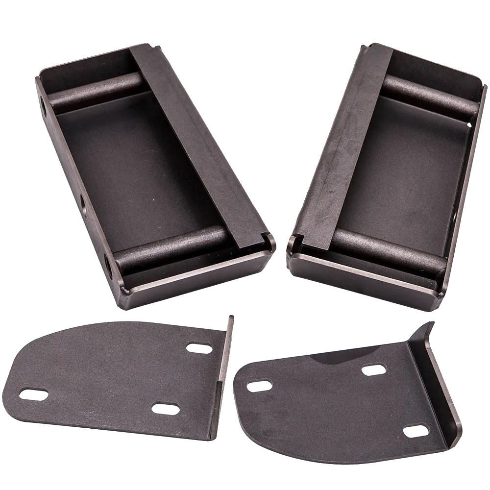 Aufhängungswechselhalterungsset, Stahlmaterial, 3/16 Zoll Dicke, Kompatibel Mit Ford F100 Pickup, Vorderer Linker & Rechter Platz, 1-zoll Rohr Zur