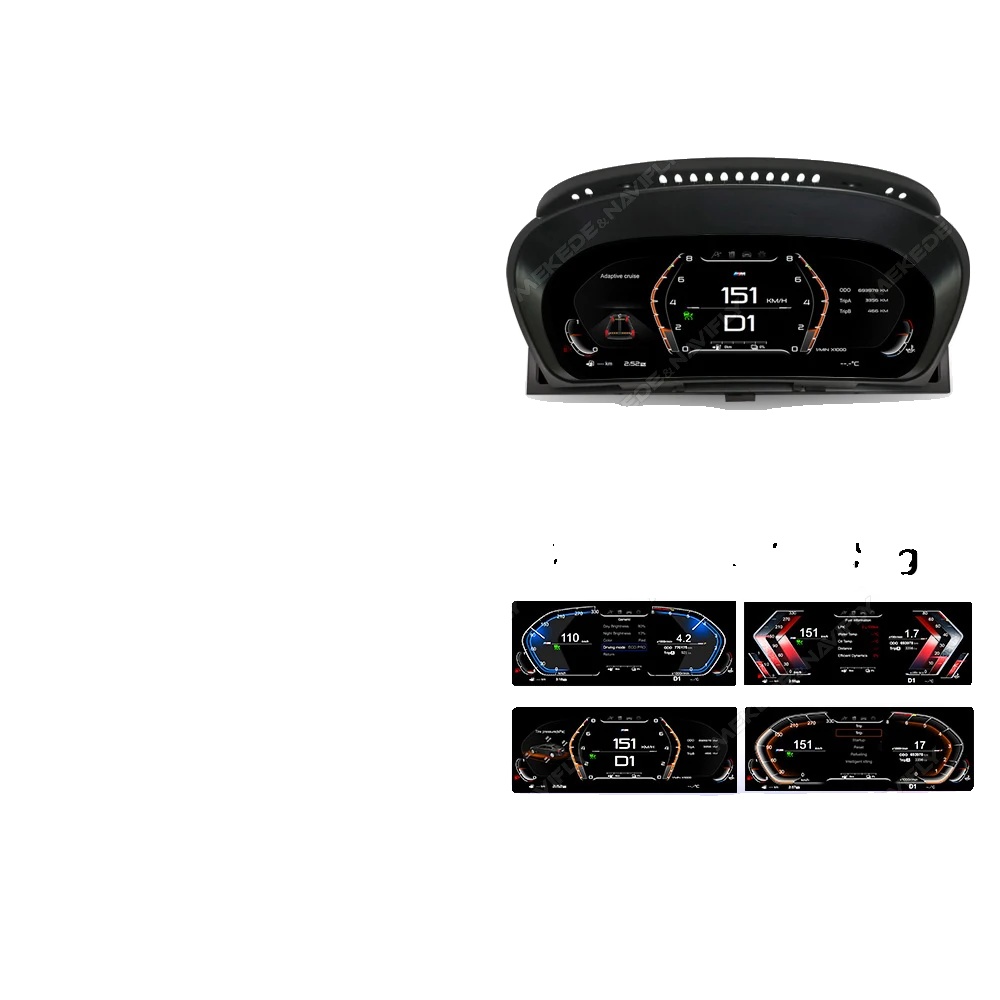 Lcd Digitales Armaturenbrett, Hd-display, Plug-and-play-installation, X5 E70 Ccc Cic