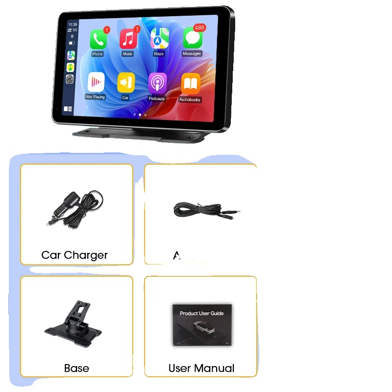 Multimedia-video-player, Kabelloses Carplay, Unterstützung Für Android Auto, Basisedition