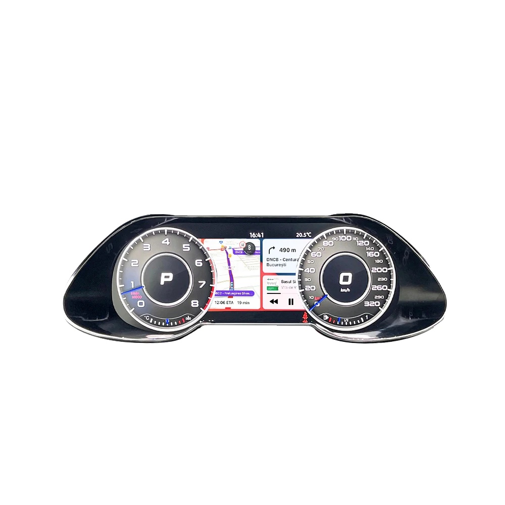 Instrumenten-cockpit-cluster, 12,25" Hd-bildschirm, Kompatibel Mit Audi Q3 2011-2018, Plug-and-play-installation, Für Q5
