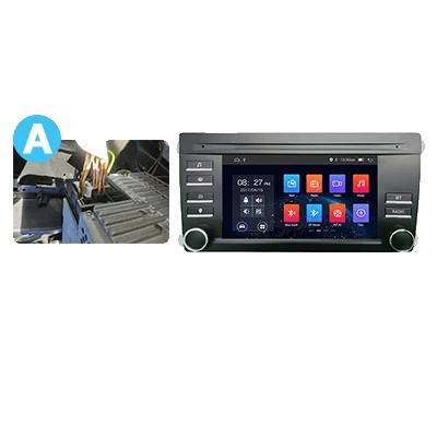 Autoradio, Kabelloses Carplay, Plug-and-play-installation, Cbl-8g128g-cp-a