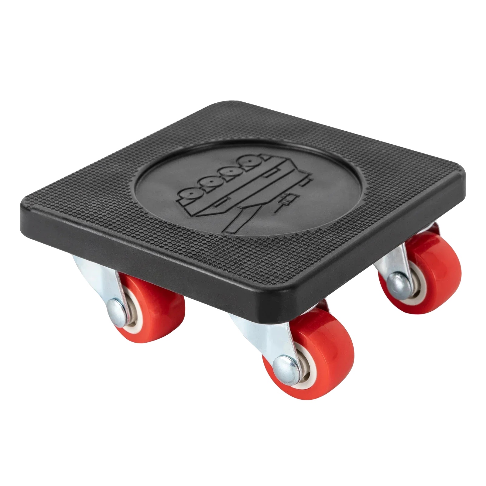 Möbeltransportroller, 400kg Tragfähigkeit, 360° Drehbare Räder, Schwarz