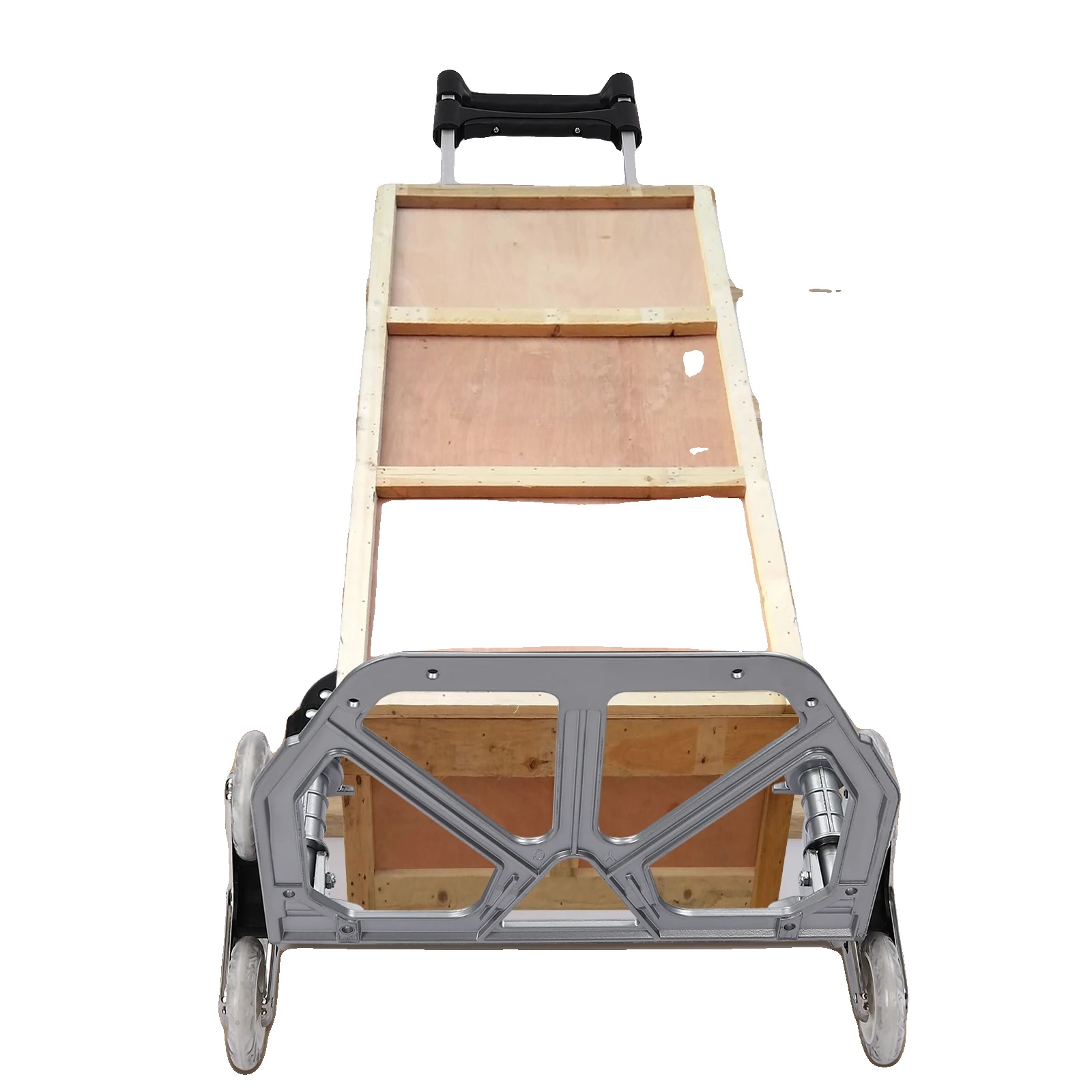 Treppensteiger Lkw, Schwerlast-aluminium, Maximale Belastung 75 Kg, Schwarz