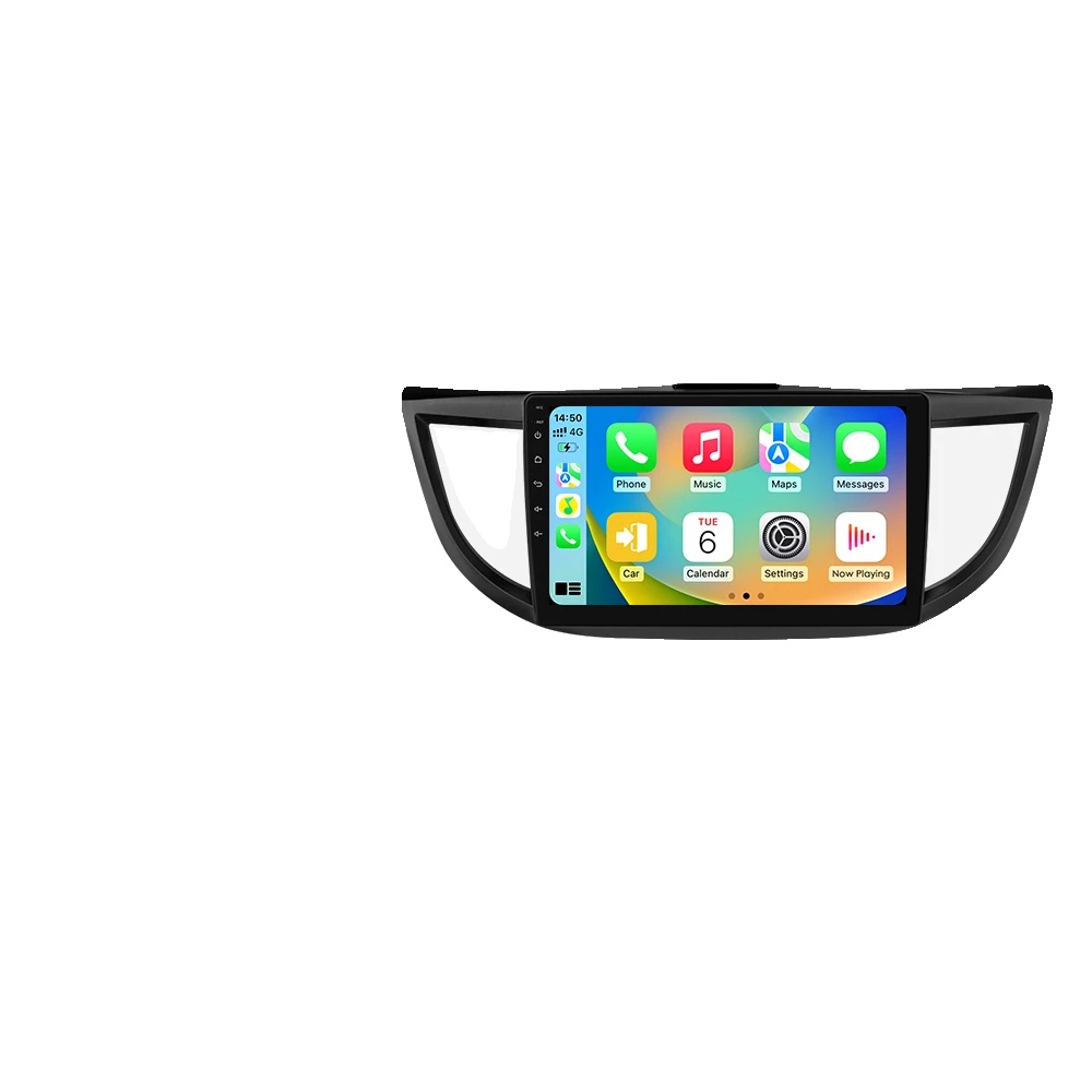 Carplay, Multimedia-funktionen, Navigationssystem, Kompatibel Mit Honda Crv 2012 - 2015 Gps Dsp Rds 4g Bt Swc, P4cp (4core 4g 64g)