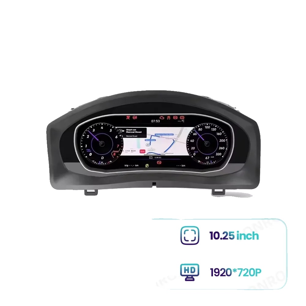 Digitales Dashboard-cluster, Drahtlose Konnektivität, Plug-and-play-installation, Für Tiguan 09-17