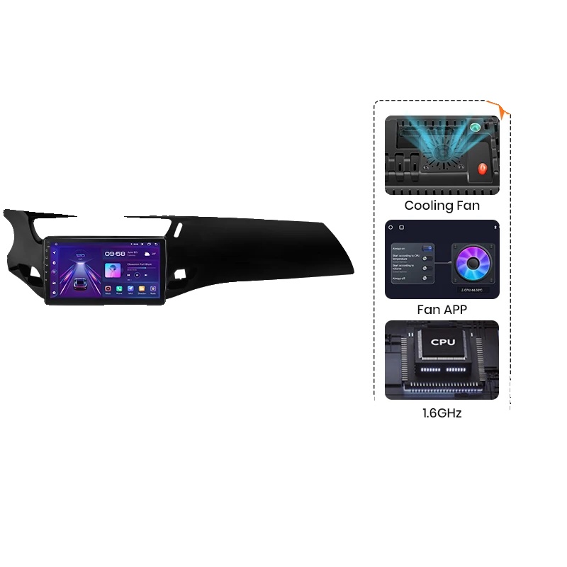Auto Multimedia Radio, Smarte Funktionen, Navigationssystem, Kompatibel Mit Citroen C3 Ds3 2010-2016, V1 Plus (2gb 32gb)