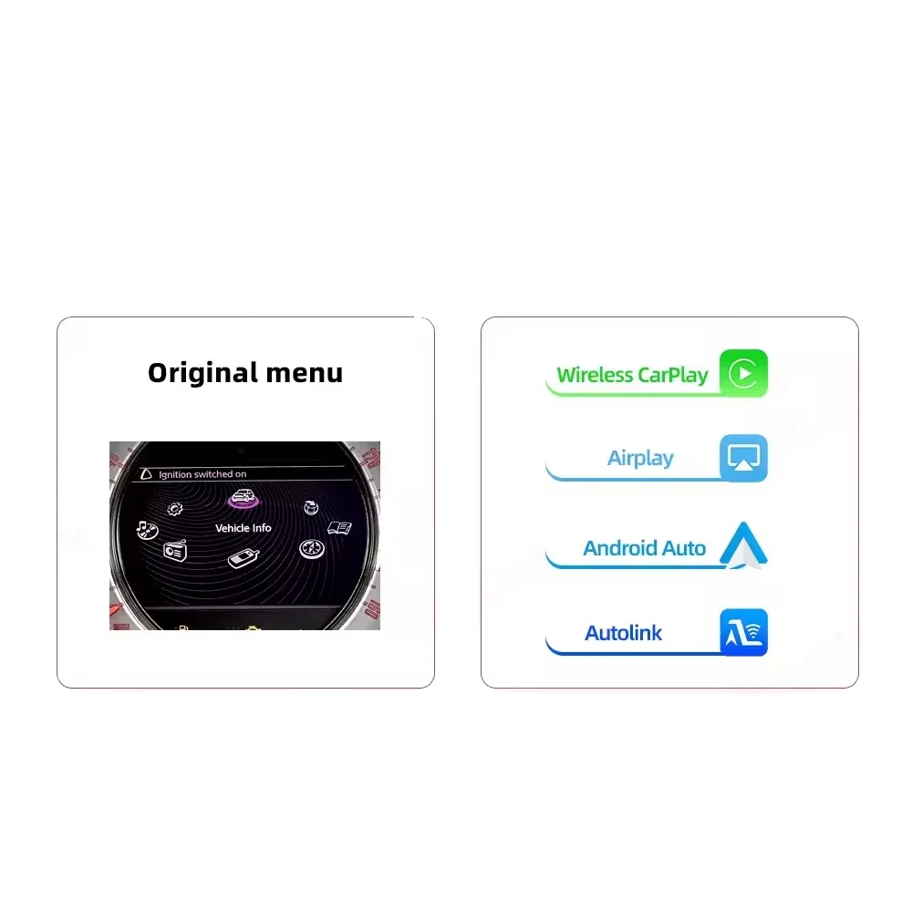 Carplay- Und Android Auto-modul, Drahtlose Und Kabelgebundene Konnektivität, Nahtlose Integration, Cic-system