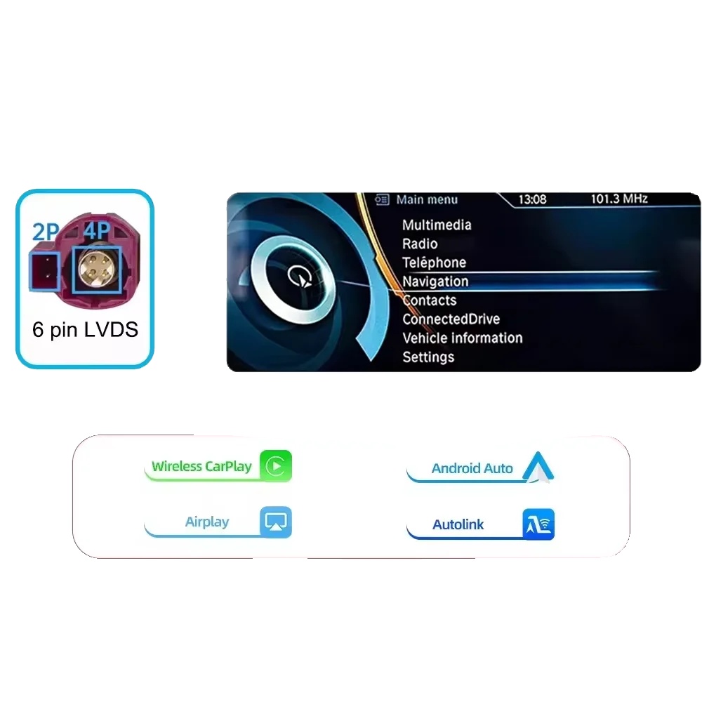 Carplay- Und Android Auto-modul, Bluetooth 5.0-kompatibilität, Nahtlose Oem-integration, Nbt-system