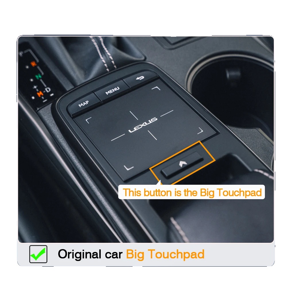 Carplay/android Auto Decoder, Kabellose Funktionalität, Einfache Installation, Großes Touchpad