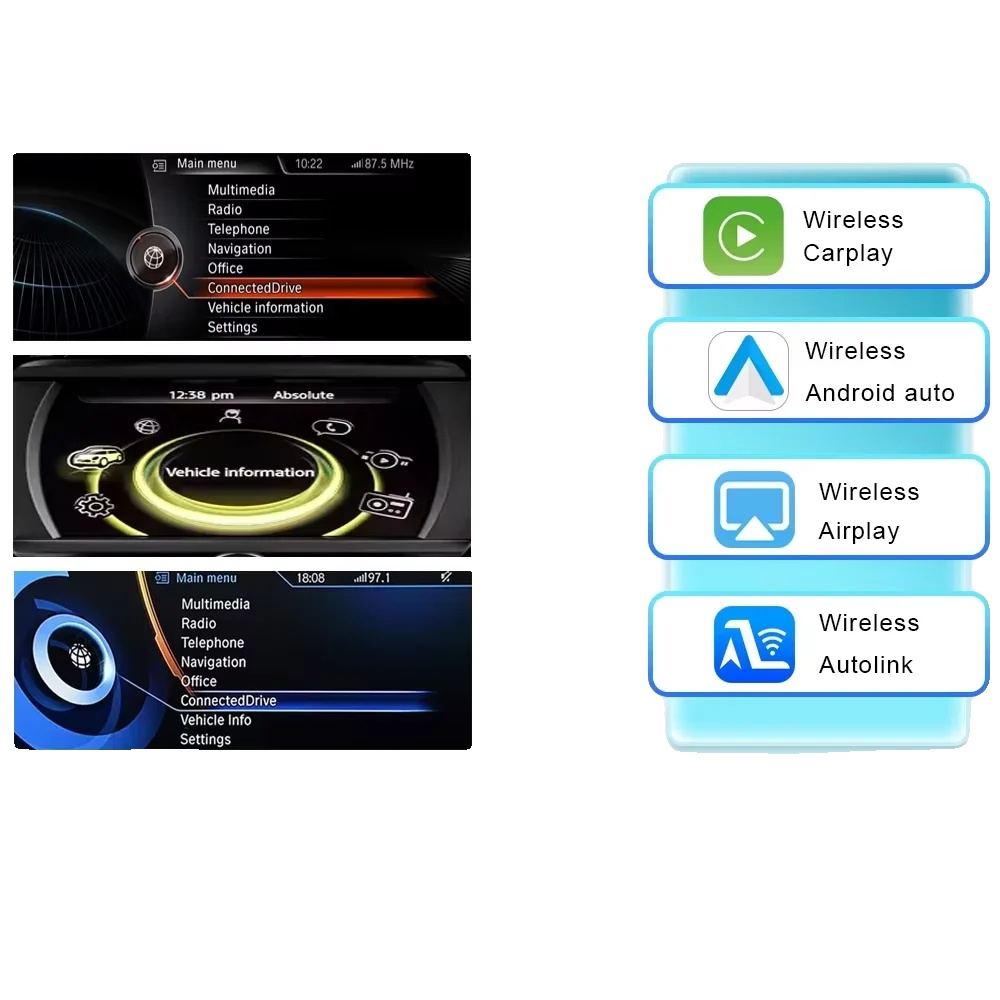 Carplay Und Android Auto Decoder, Kabellose Funktionalität, Einfache Installation, Nbt-system