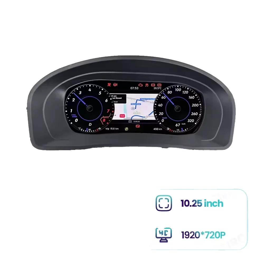 Digitales Armaturenbrett, Kompatibel Mit T6 2016-20, Kabellose Konnektivität, Hd-display, Für Caddy