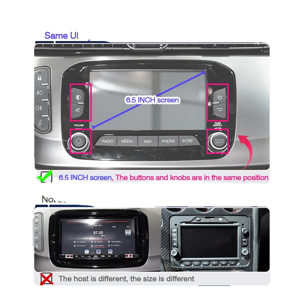 Drahtloses Carplay-modul, Unterstützt Android Auto, Gps-navigation, Giulietta 2014-19