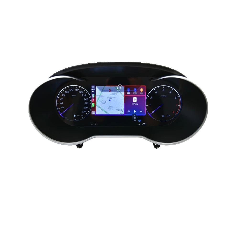 Digitales Instrumentenpanel, Drahtlose Konnektivität, Hochauflösender Bildschirm, Benz W205 X253