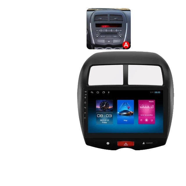 Android Autoradio, Eingebautes Gps, Touchscreen-display, P1l-1g 16g-4kerne-a