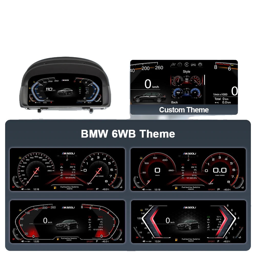 Digitales Messgerät Dashboard Cluster, Carplay-kompatibilität, Adaptive Geschwindigkeitsregelung, E84 Standardversion