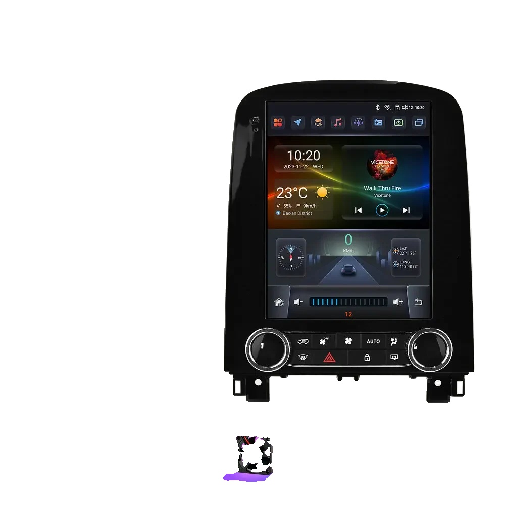 Carplay, Touchscreen-schnittstelle, Navigationssystem, Kompatibel Mit Renault Scenic 2013 - 2024, S6