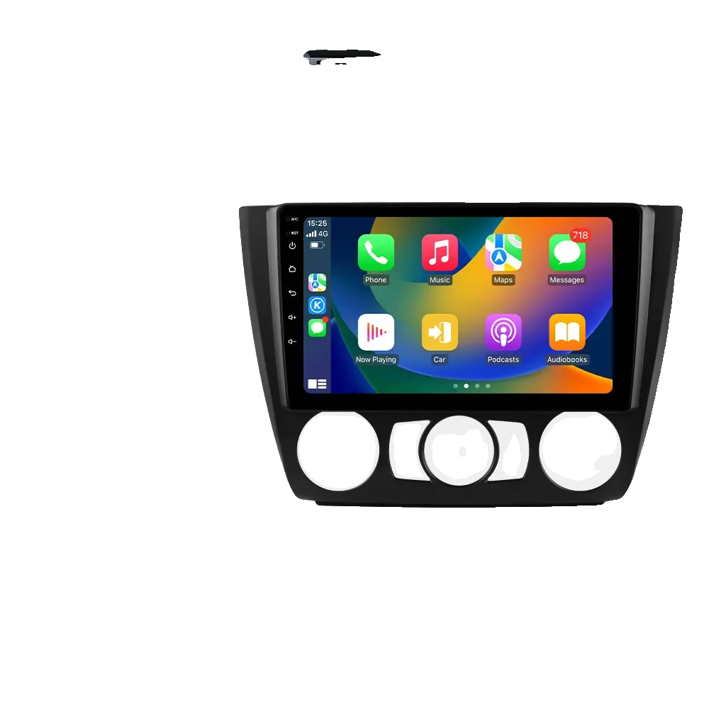 Carplay, Displaygröße, Navigationssystem, Kompatibel Mit Bmw 1er Serie E81 E82 E87 E88 At Mt Auto Manuell, P3cp B Handbuch