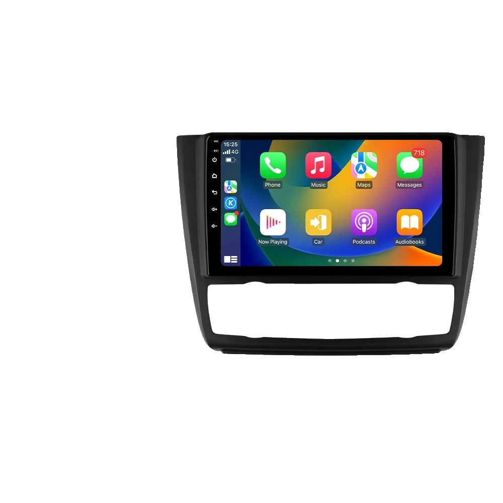 Carplay, Displaygröße, Navigationssystem, Kompatibel Mit Bmw 1er Serie E81 E82 E87 E88 At Mt Auto Manuell, P3cp A Auto