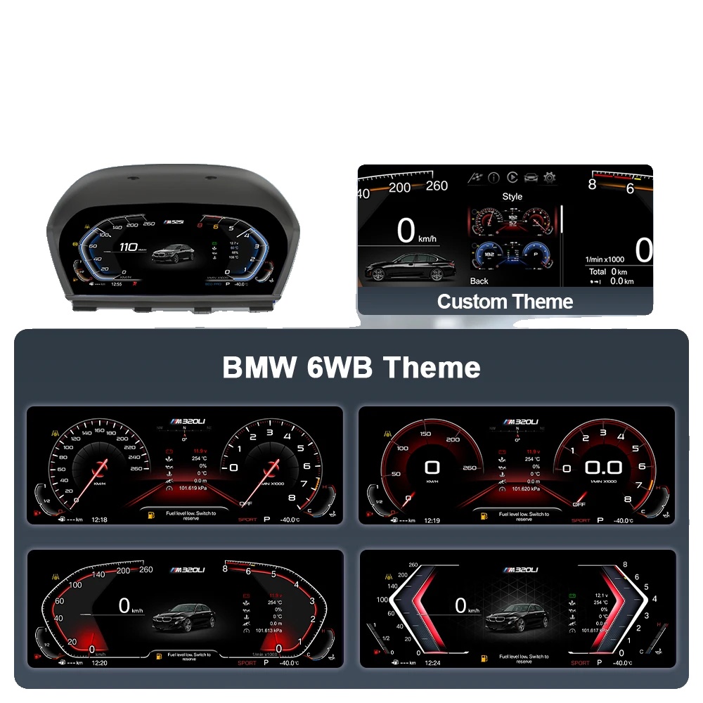 Digitales Geschwindigkeitsmessgerät, Wireless Carplay, Echtzeit-navigation, F20 Standardversion