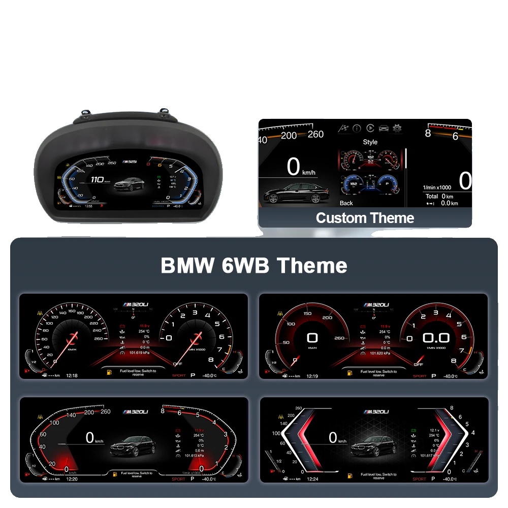 Digitaler Cluster, Carplay- & Android Auto-kompatibilität, Adaptive Helligkeit, E87 Standardversion