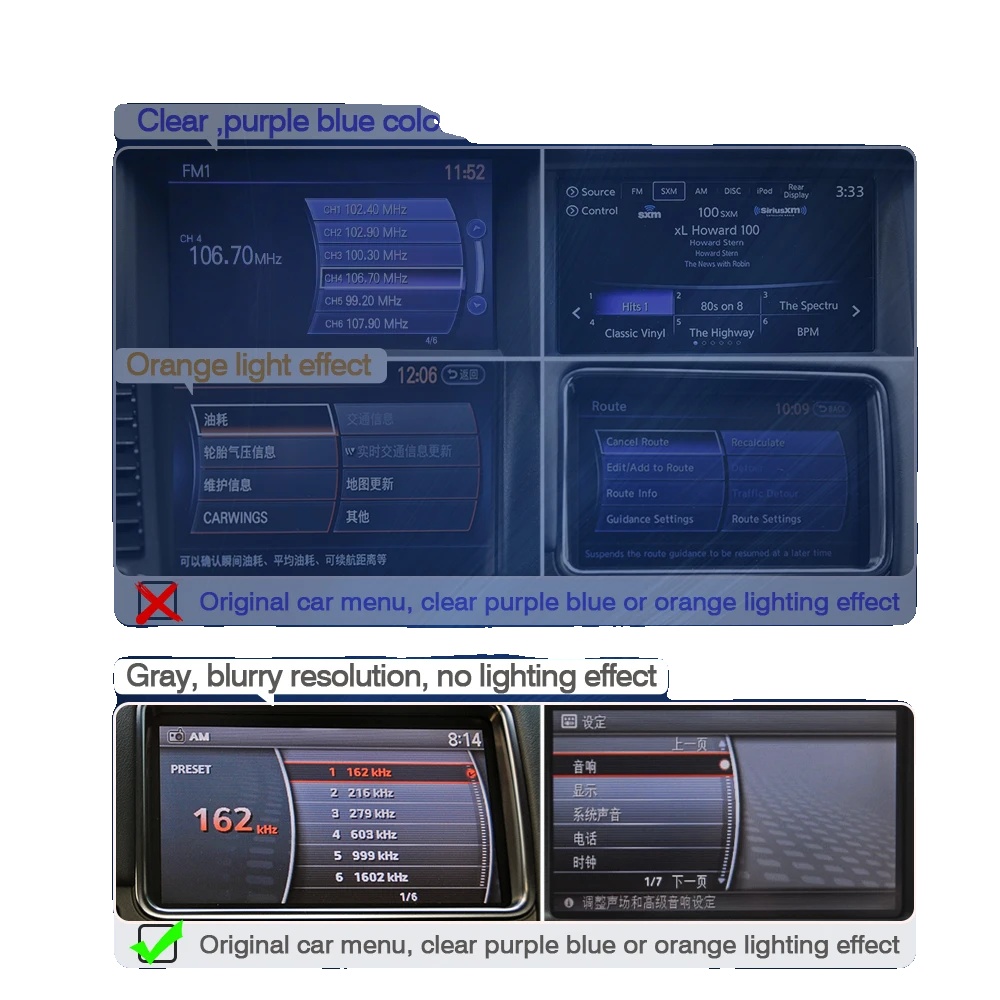 Drahtloses Carplay Nachrüst-kit, Fortschrittliches Screen Mirroring, Mehrgerätekompatibilität, Infiniti /ld Bildschirm