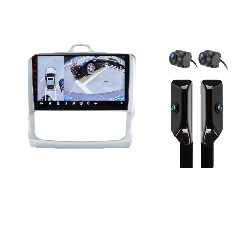 Autoradio, 9" Display, Multimedia-funktionen, Kompatibel Mit Ford Focus Mk2-mk3 (2004-2011), V1 Plus (6gb 128gb)a 360 B