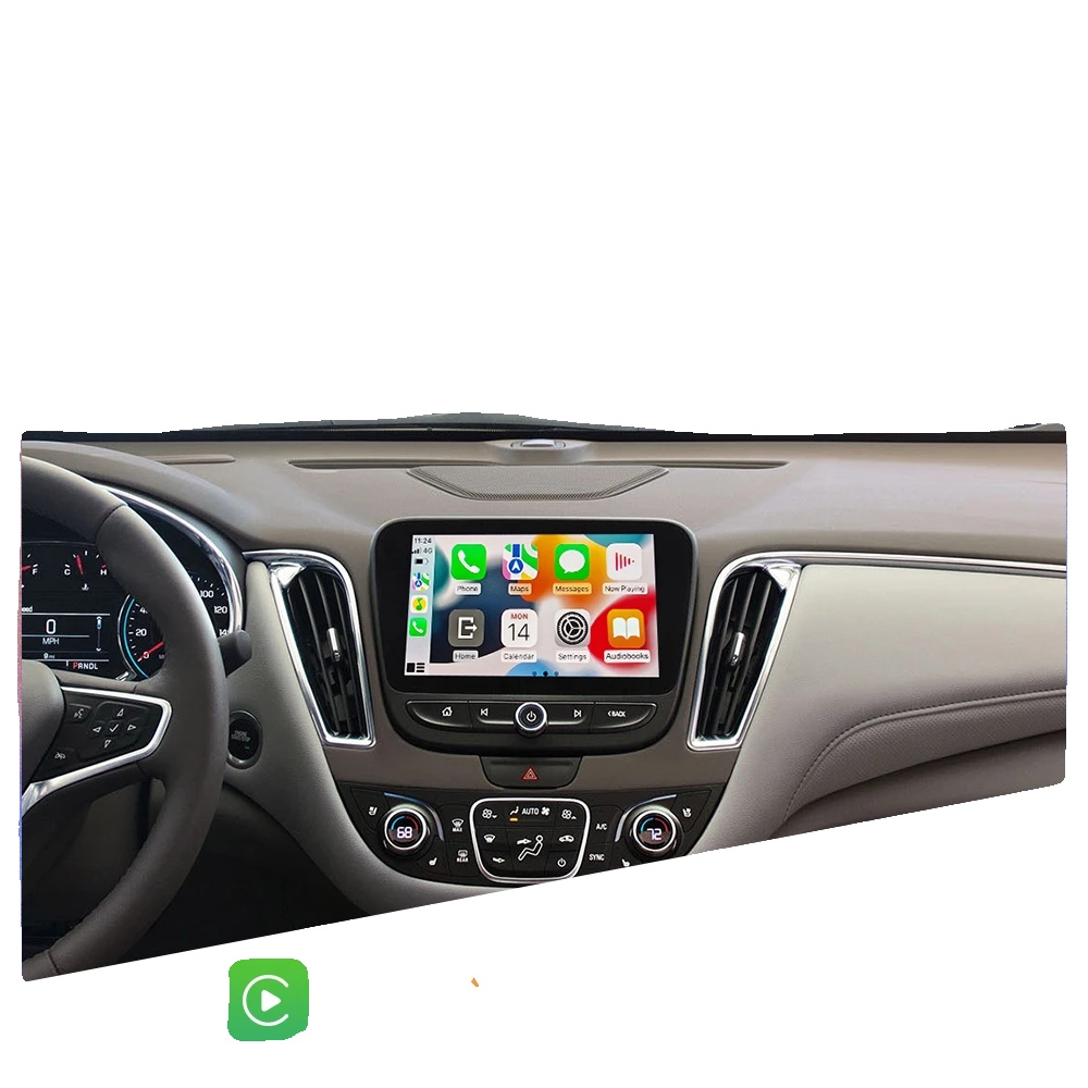 Drahtloses Carplay, 8" Lcd-bildschirm, 12v Eingangsspannung, Ce-zertifiziert, Unterstützt Usb-wiedergabe, Kompatibel Mit Chevrolet Malibu Xl Und